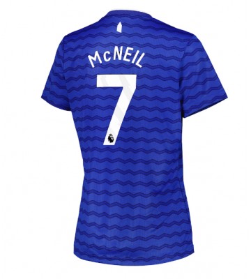 Everton Dwight McNeil #7 Primera Equipación Mujer 2025-26 Manga Corta
